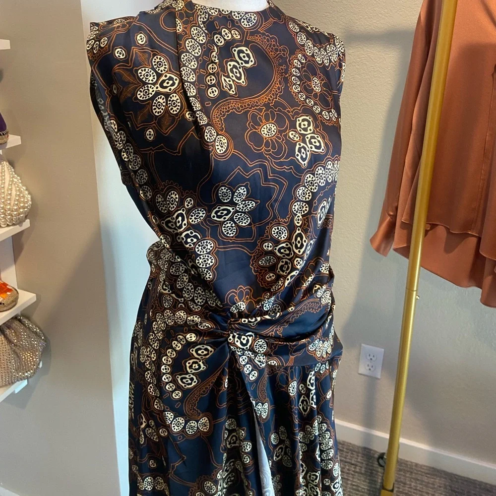 SOLD Dion Printed Mini Dress | ALC - Picture 10 of 13